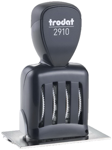 ข้อดีตรายางวันที่ แบบไม่มีหมึก